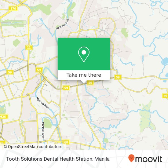 Tooth Solutions Dental Health Station map