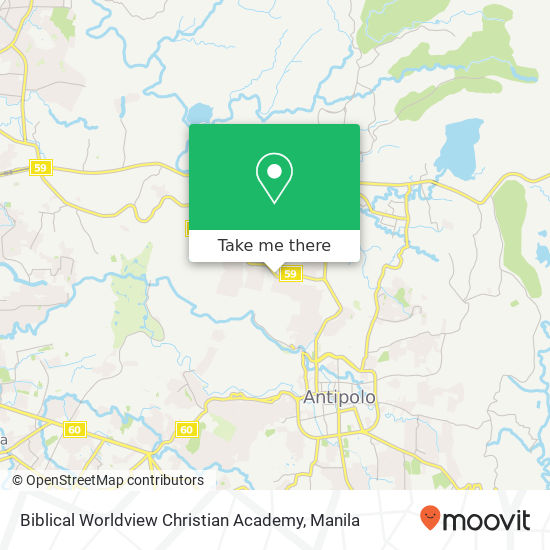 Biblical Worldview Christian Academy map