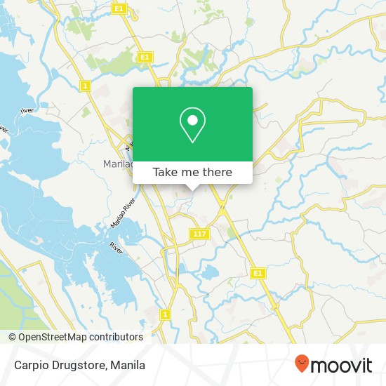 Carpio Drugstore map