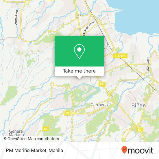 PM Meriño Market map