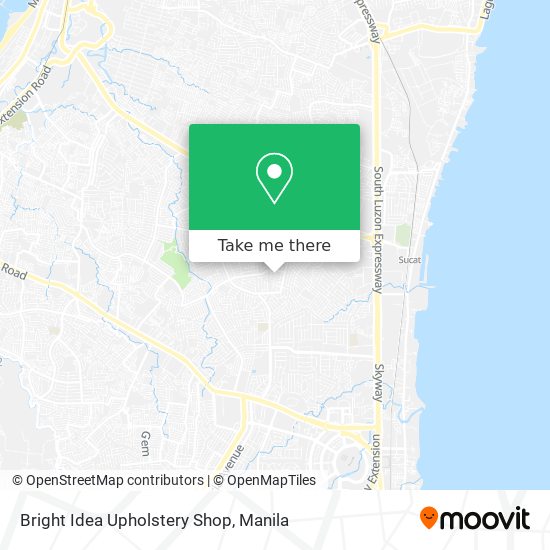Bright Idea Upholstery Shop map