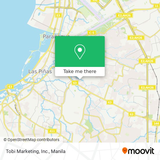 Tobi Marketing, Inc. map