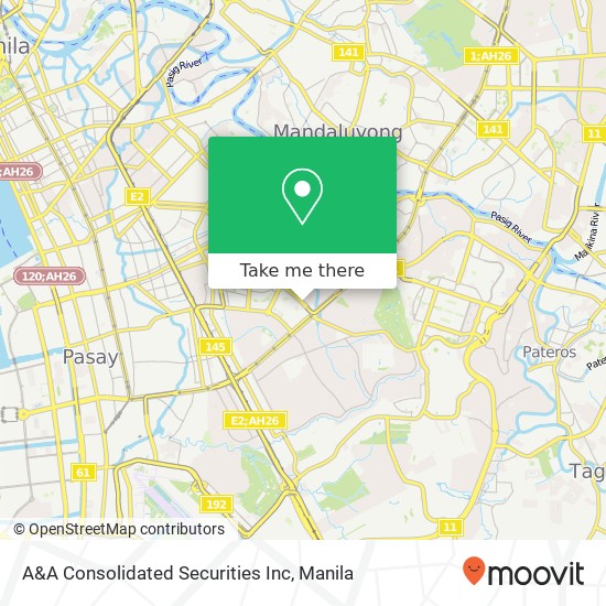 A&A Consolidated Securities Inc map