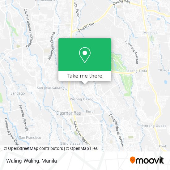 Waling-Waling map