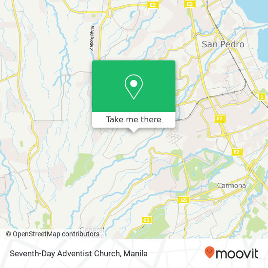 Seventh-Day Adventist Church map