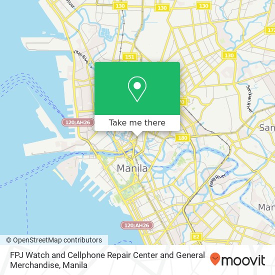 FPJ Watch and Cellphone Repair Center and General Merchandise map