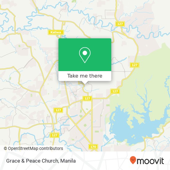 Grace & Peace Church map