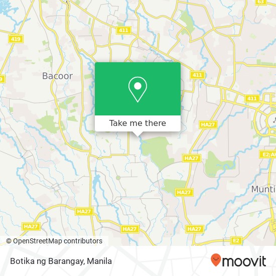 Botika ng Barangay map