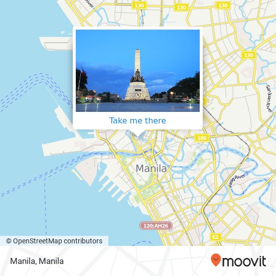 Manila map