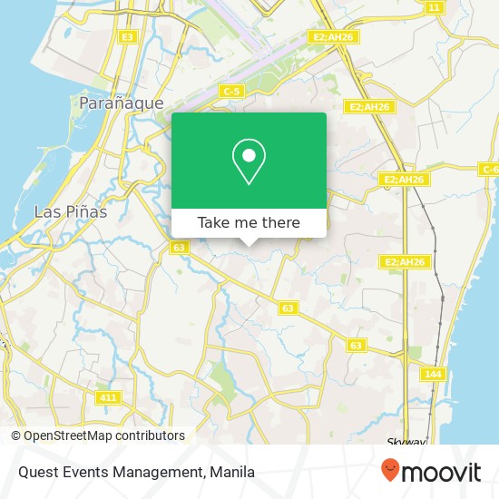 Quest Events Management map