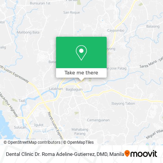Dental Clinic Dr. Roma Adeline-Gutierrez, DMD map