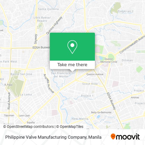 Philippine Valve Manufacturing Company map