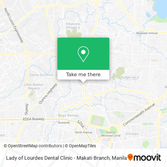 Lady of Lourdes Dental Clinic - Makati Branch map