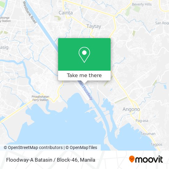 Floodway-A Batasin / Block-46 map