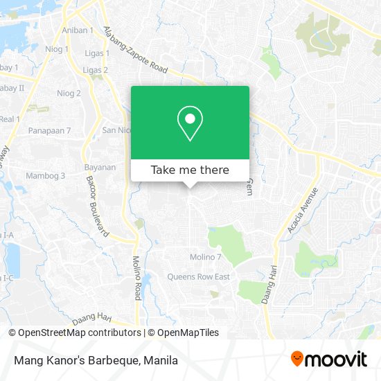 Mang Kanor's Barbeque map