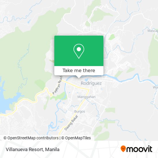 Villanueva Resort map