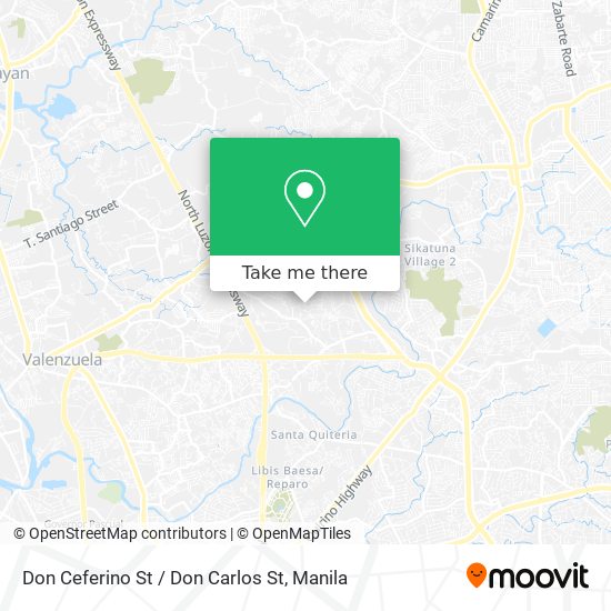 Don Ceferino St / Don Carlos St map