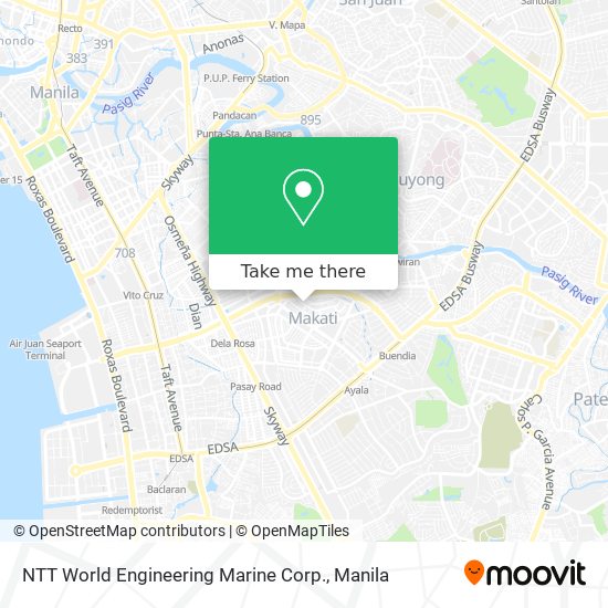 NTT World Engineering Marine Corp. map