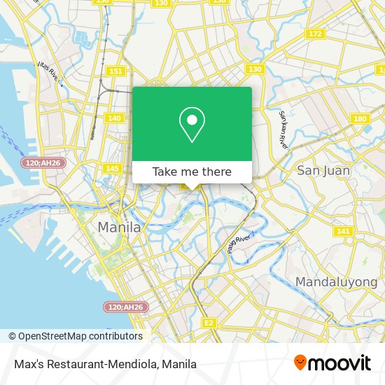 Max's Restaurant-Mendiola map