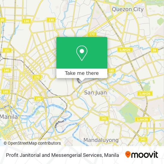 Profit Janitorial and Messengerial Services map