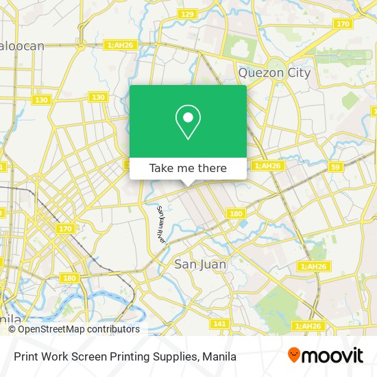 Print Work Screen Printing Supplies map
