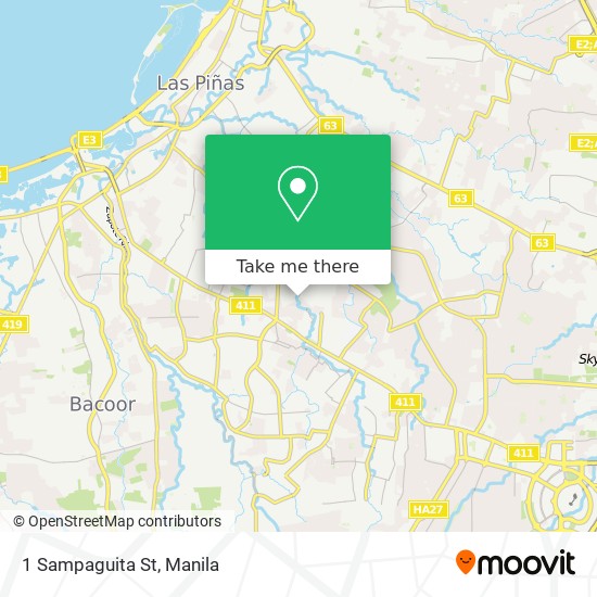 1 Sampaguita St map