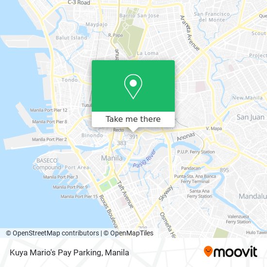 Kuya Mario's Pay Parking map