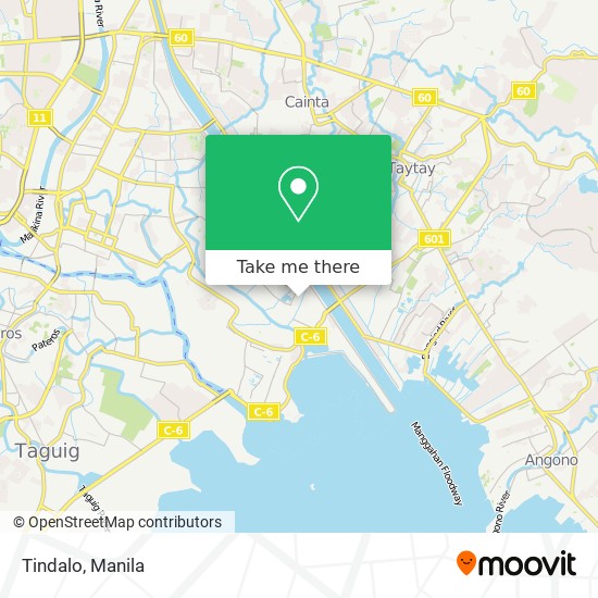 Tindalo map