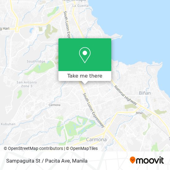 Sampaguita St / Pacita Ave map