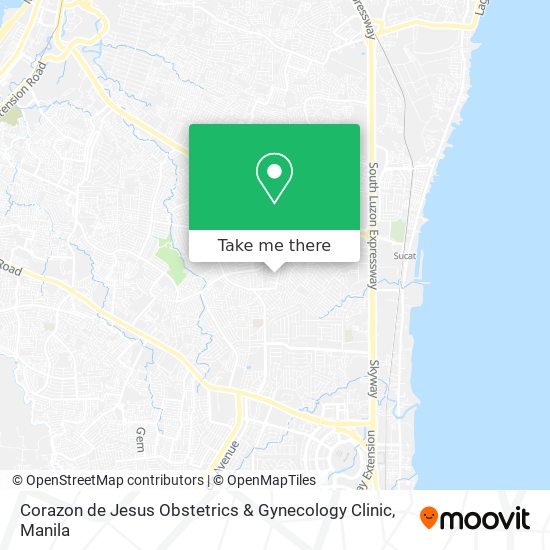 Corazon de Jesus Obstetrics & Gynecology Clinic map