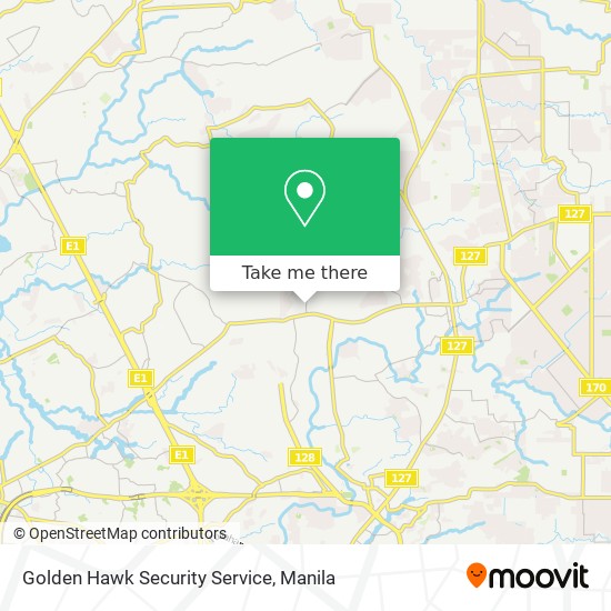 Golden Hawk Security Service map