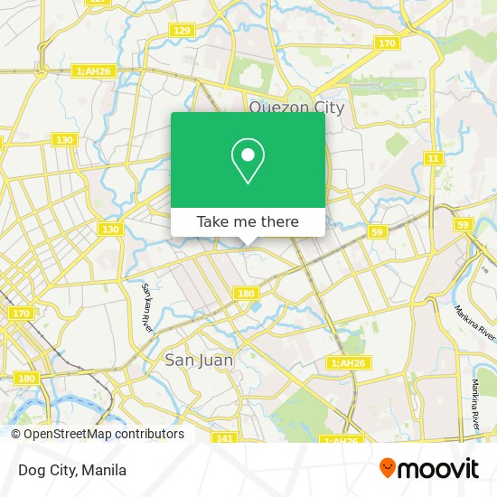 Dog City map