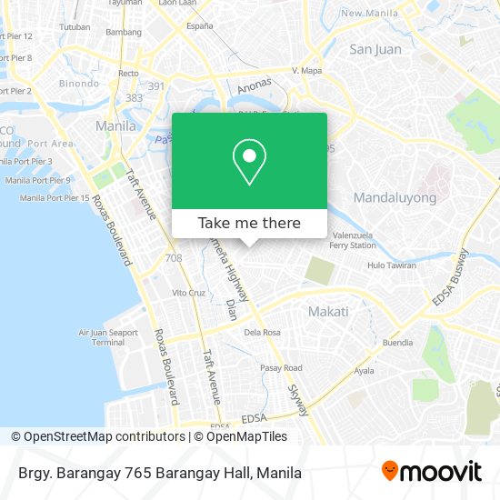 Brgy. Barangay 765 Barangay Hall map