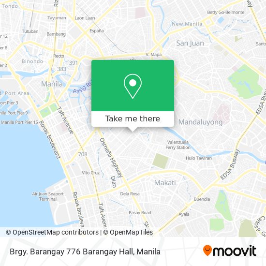 Brgy. Barangay 776 Barangay Hall map