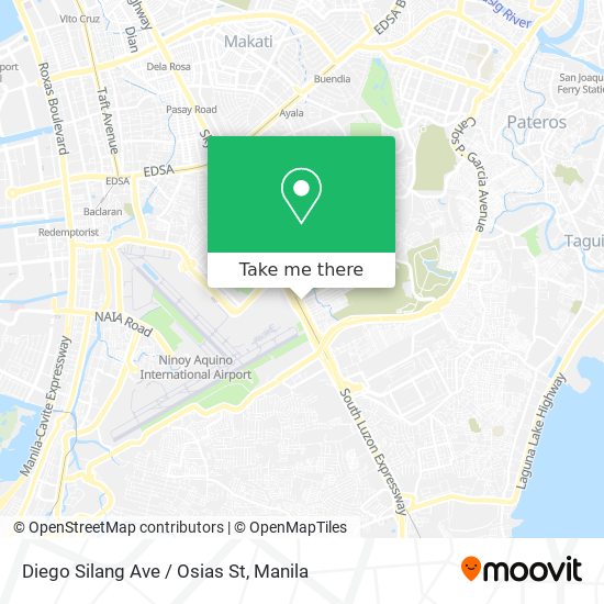 Diego Silang Ave / Osias St map