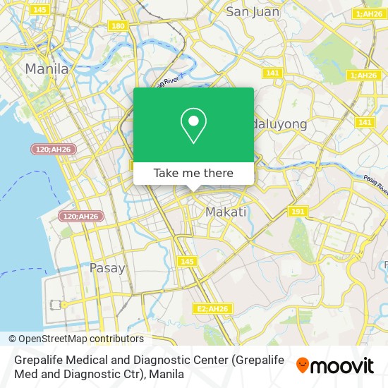 Grepalife Medical and Diagnostic Center (Grepalife Med and Diagnostic Ctr) map