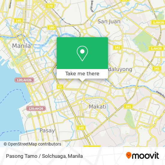 Pasong Tamo / Solchuaga map
