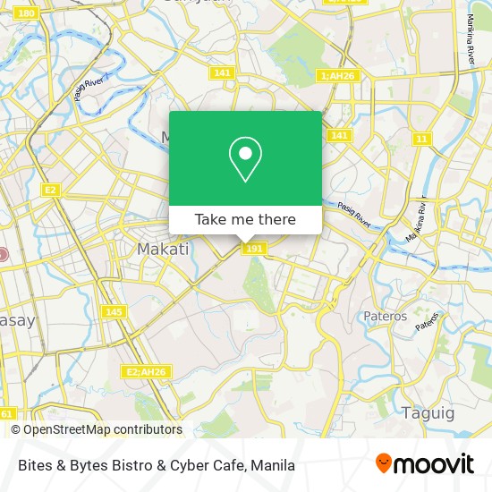Bites & Bytes Bistro & Cyber Cafe map
