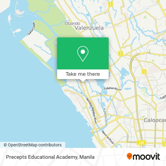 Precepts Educational Academy map