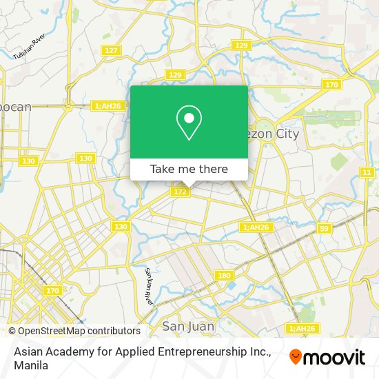 Asian Academy for Applied Entrepreneurship Inc. map