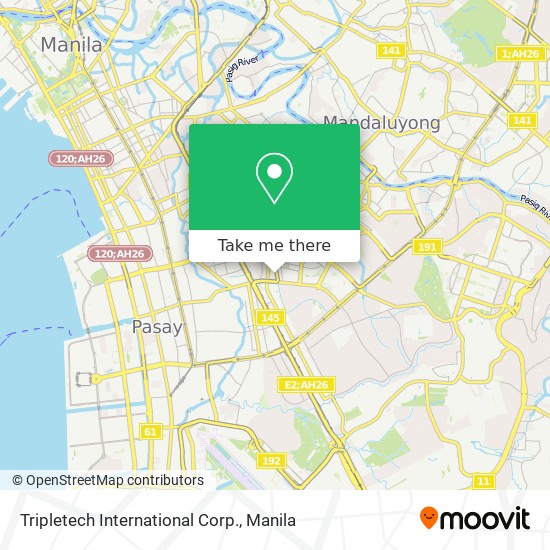 Tripletech International Corp. map