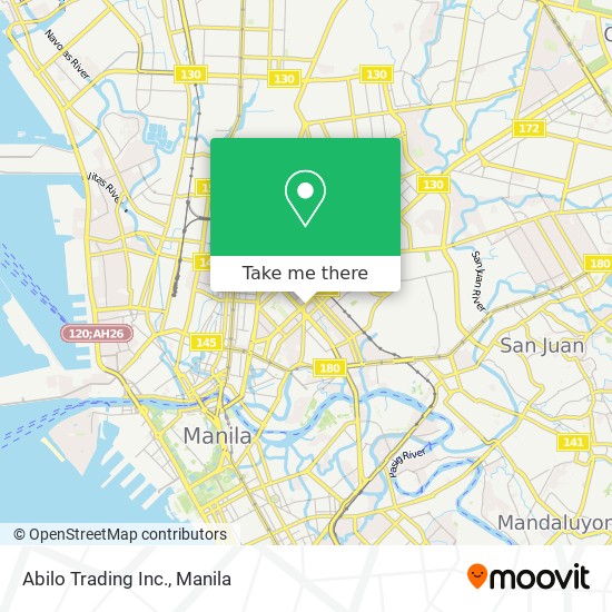 Abilo Trading Inc. map