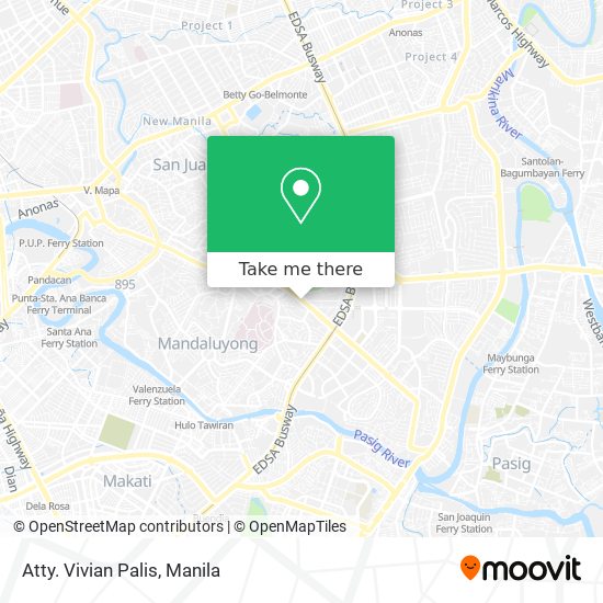 Atty. Vivian Palis map