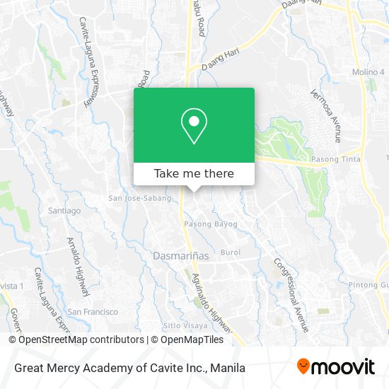 Great Mercy Academy of Cavite Inc. map