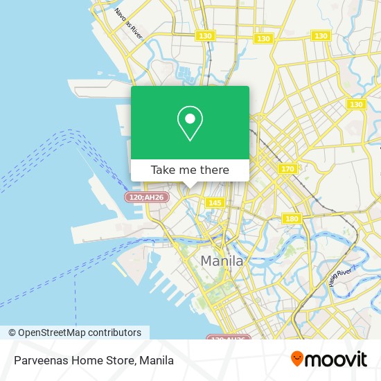 Parveenas Home Store map