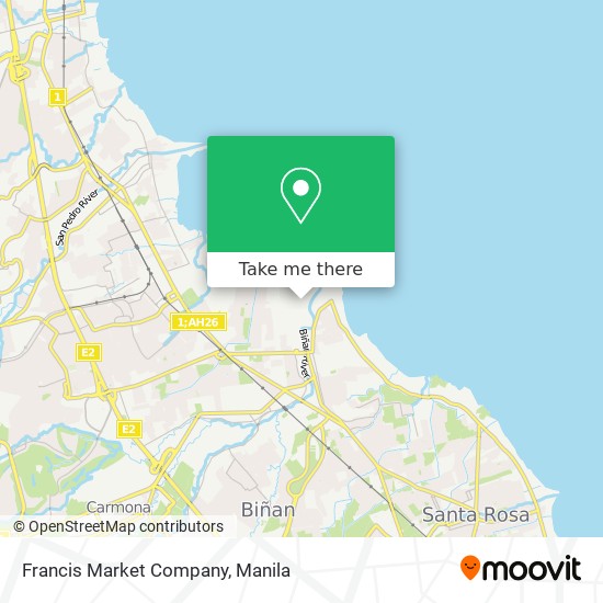 Francis Market Company map