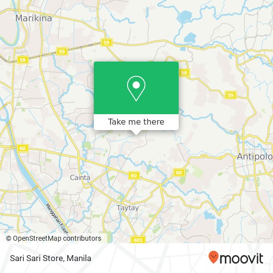 Sari Sari Store map