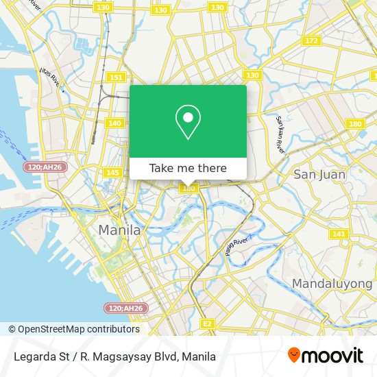 Legarda St / R. Magsaysay Blvd map