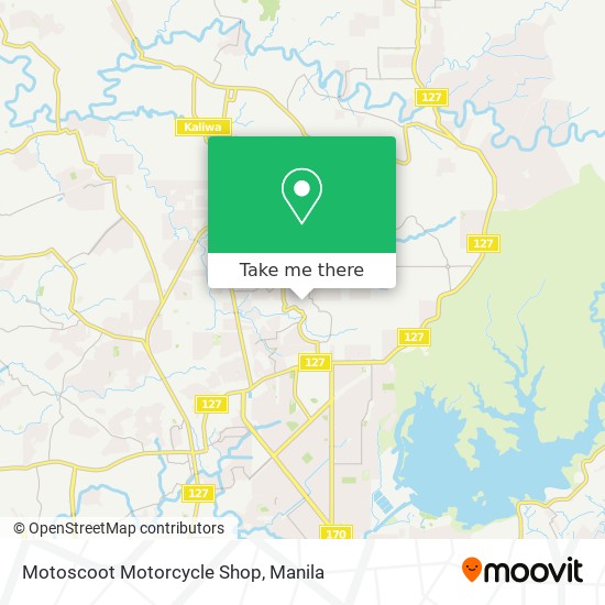 Motoscoot Motorcycle Shop map