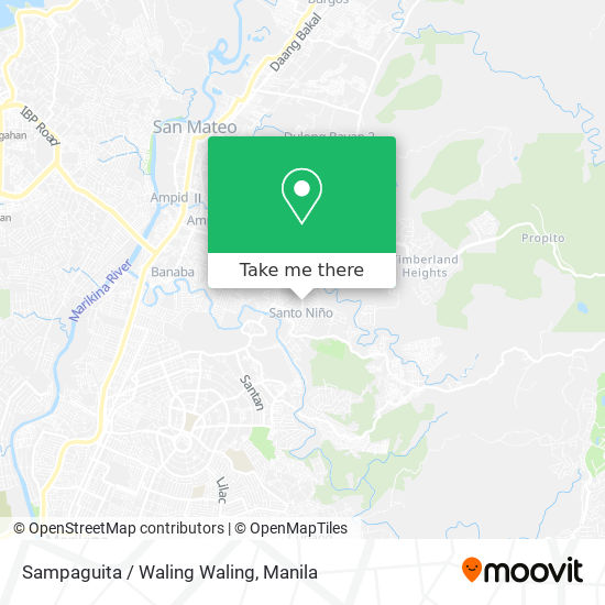 Sampaguita / Waling Waling map